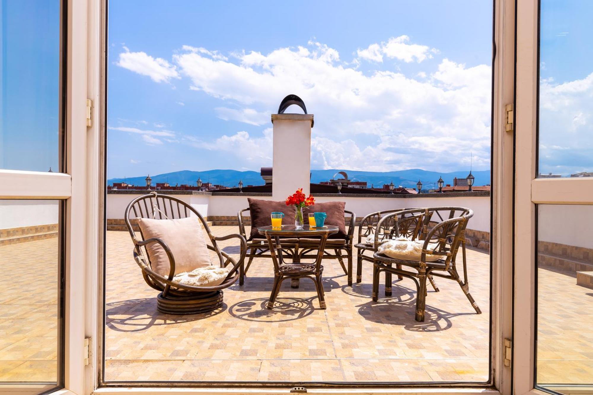 Roof Top Terrace Maisonette Plowdiw Exterior foto